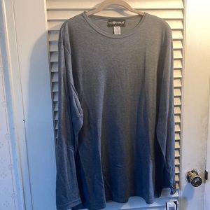 Sag Harbor - XL long sleeve gray shirt NWT